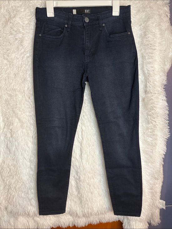 Kut from the Kloth Denim - Kut from the Kloth Navy High-Rise Skinny Jeans